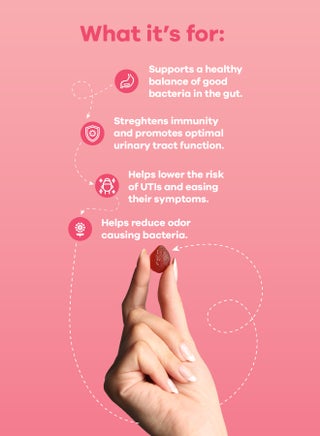 Healthy V. | Probiotics For Women & Prebiotics, Cranberry & D-Manose | Digestion, Vaginal & pH Balance - 60 Sugar Free Gummies - view 3