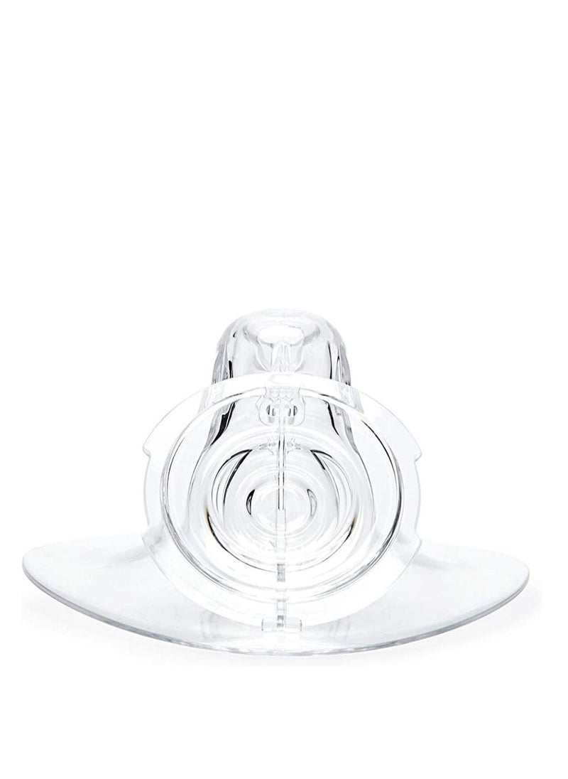 elvie - Pump Breast Shields 21mm 2 Nipple Shields for Expressing Breast Milk Baby Breastfeeding Accessories for Electric Breast Pump BPA Free Breast Shields Nursing Bra Compatible - Image 1