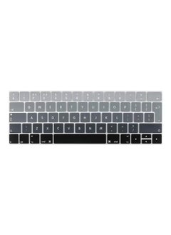Ozone Keyboard Skin For Apple MacBook Pro A1706/A1707 With Touch Bar Grey/Black 