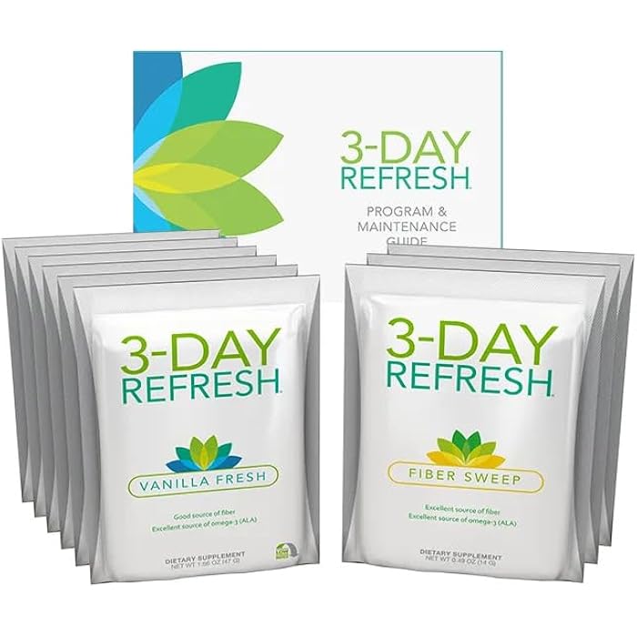 BODi 3-Day Refresh Complete Kit, Vanilla Fresh Protein Shake, Fiber Sweep, Program Guide for Clean Eating, to Lose a few Pounds, Vitality & Wellness, Cleanse Support - Image 1