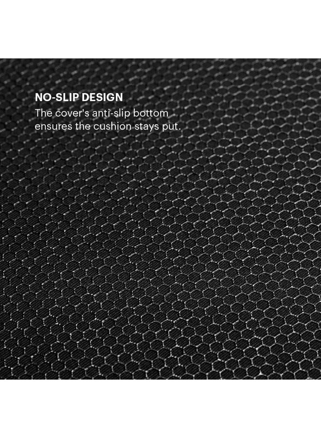 Purple Double Seat Cushion | Pressure Reducing Grid Designed for Ultimate Comfort | Designed for Office Chairs | Made in The USA  - Image 4