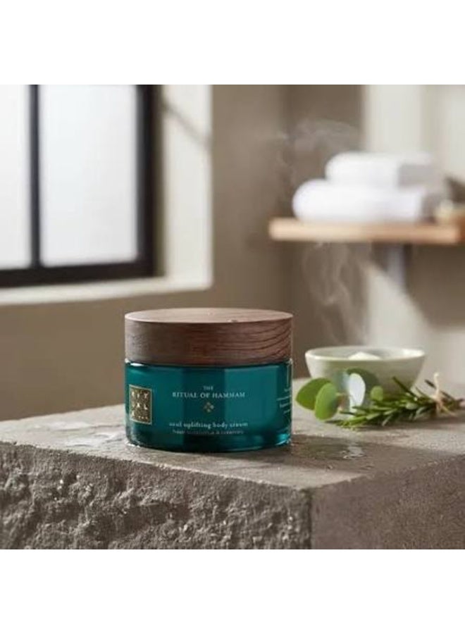 RITUALS Hammam Body Cream – Rich Hydrating Daily Moisturizer with Eucalyptus, Rosemary & Antioxidant Argan Oil for Soft, Revitalized Skin, 220ml / 7.4 fl oz - Image 4