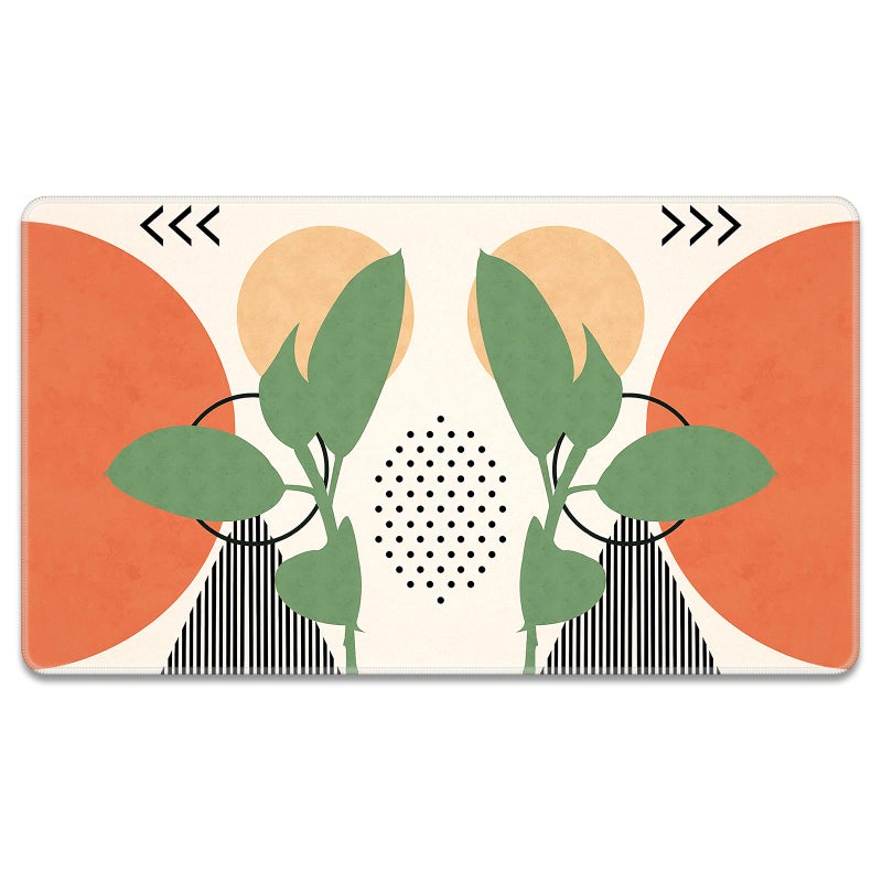 Rnivvi Front Door Mat 30x17 Abstract Indoor Outdoor Welcome Mat Heavy Duty Low Profile AntiSlip Entryway Rug for Home Entrance Floor Patio Entry  Mudroom Modern Abstract Art Decor Doormat