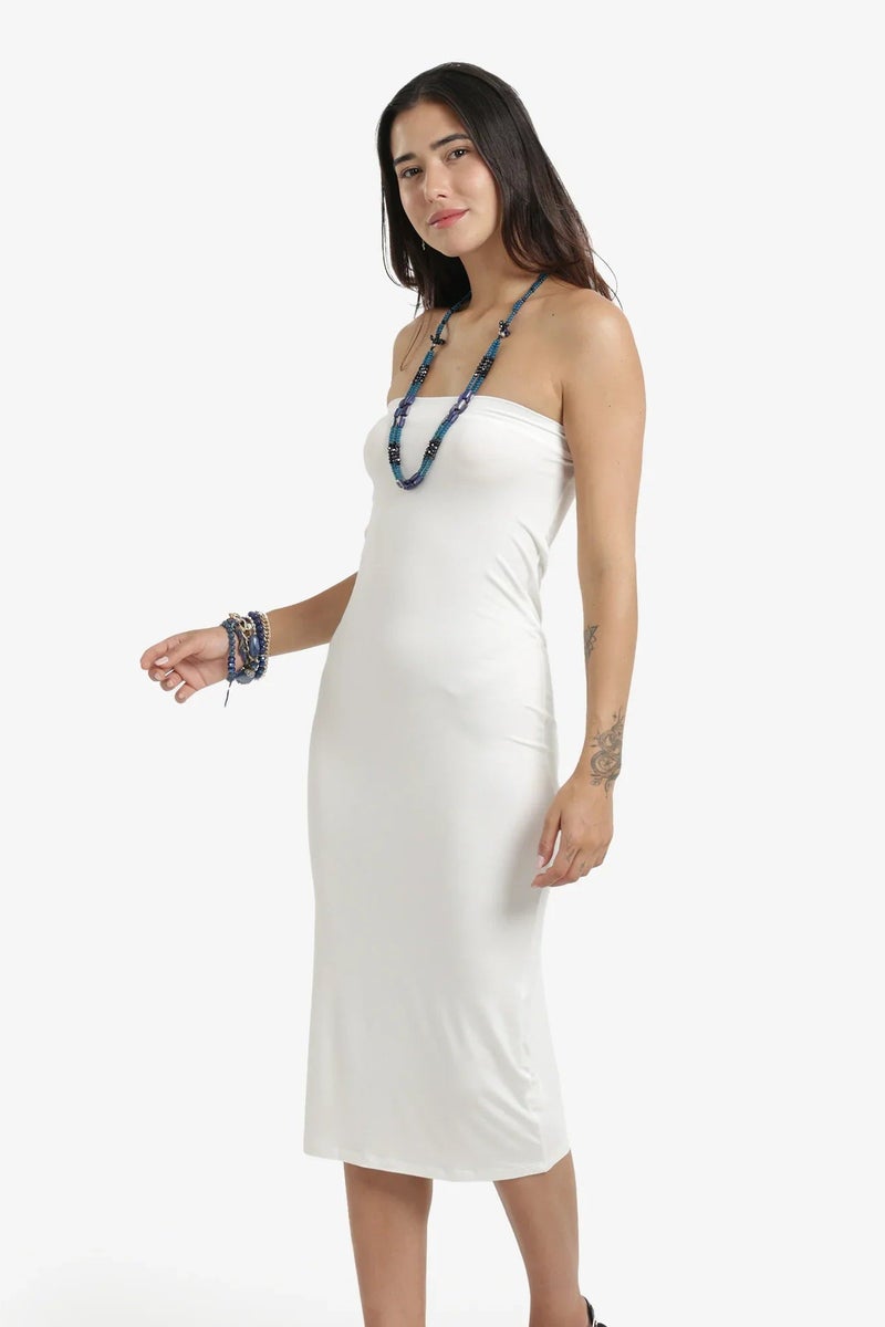 Carina Strapless Slim Dress - Image 2