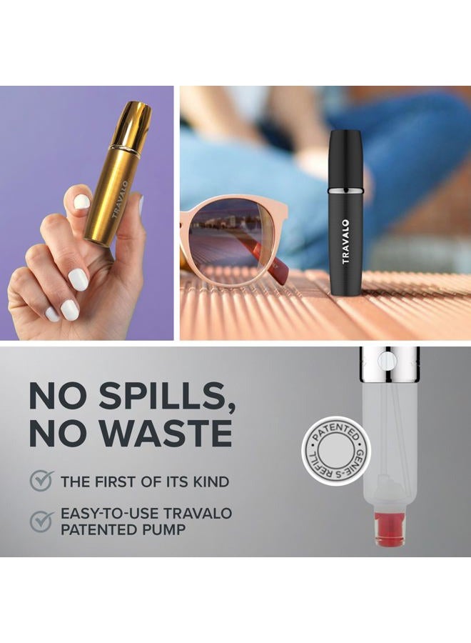 Travalo Perfume Atomiser Lux Silver 5ml - Image 5