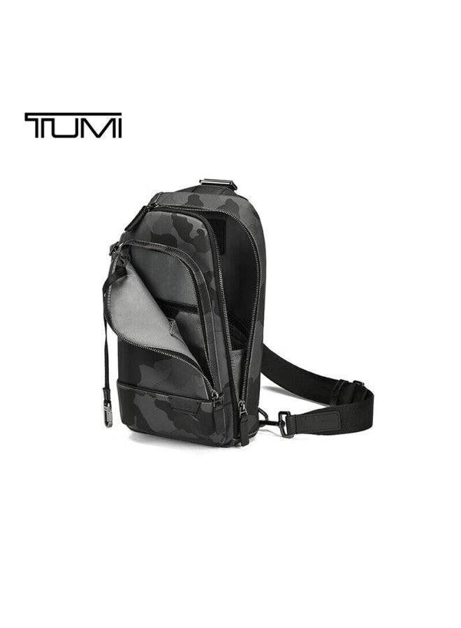 Tumi Harrison Series Men's Crossbody Trendy Camouflage Portable Chest Bag 06602035gycme Camouflage Color Gift - Image 2