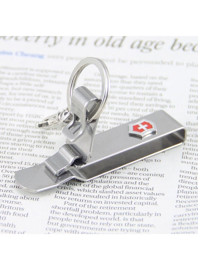 Victorinox Victorinox Swiss Army Knife Key Ring, 138mm, Multifunctional, Can Be Hung, Stainless Steel, Silver, 4.1858  - Image 2