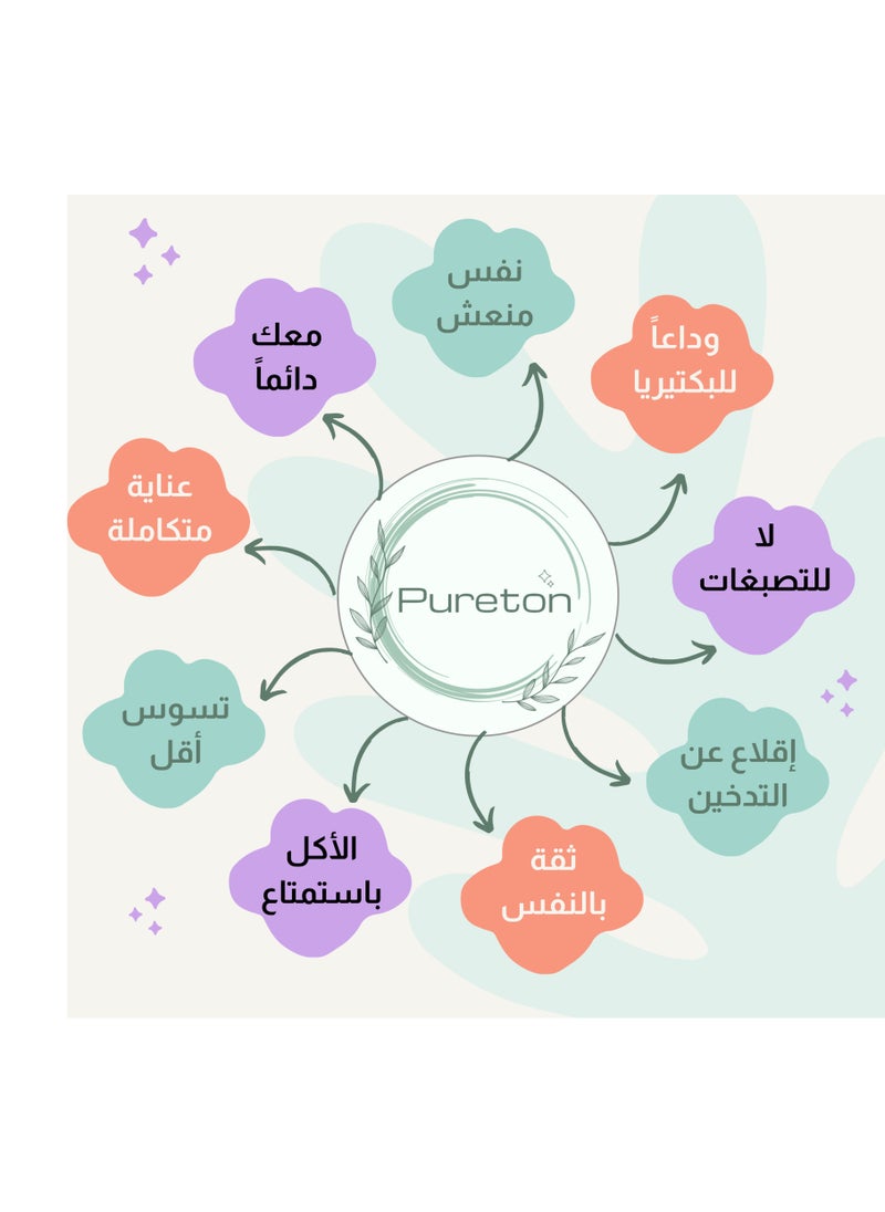 بيورتن - بيورتن أداة تنظيف اللسان  - ازرق - Image 1