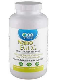 Nano Egcg 250Mg Nanoparticle Egcg Supplements From Green Tea Extract Gluten Free & Vegan Egcg Capsules For Men And Women Green Tea Extract Supplement 120 Veggie Capsules