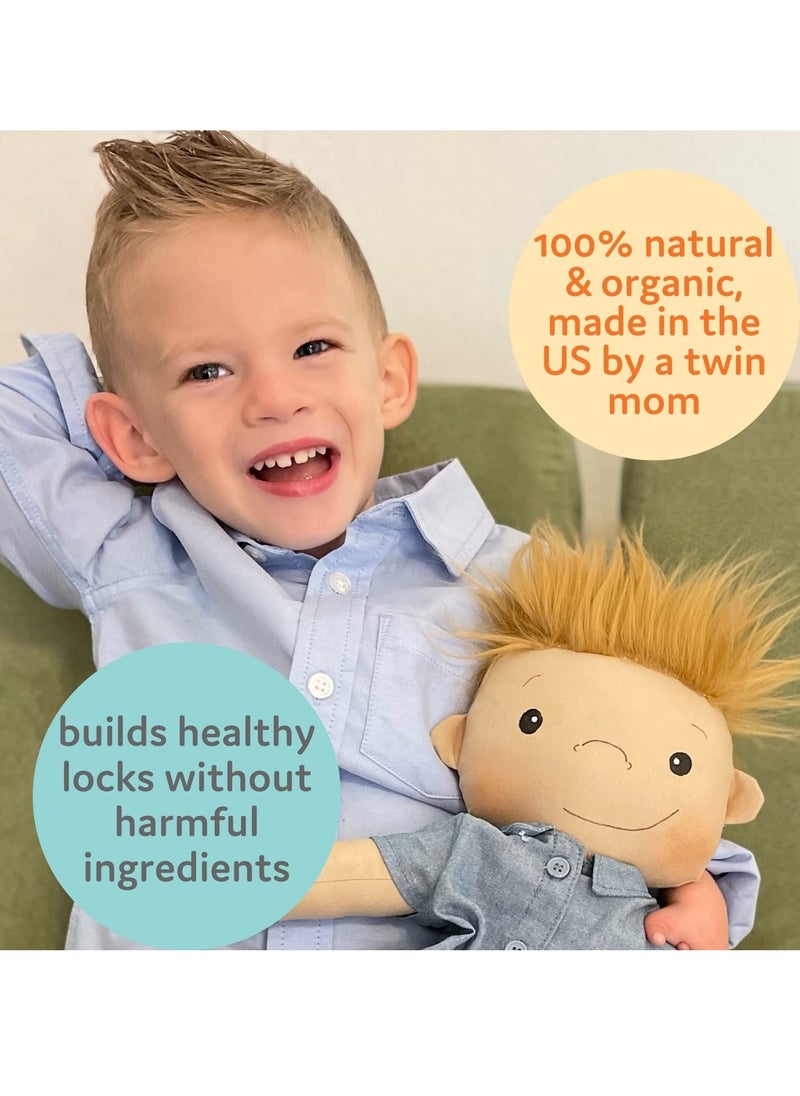 T is for Tame T is for Tame Ultimate Kids Hair Care Bundle - All-Natural Hair Styling Gel and Plant-Based Shampoo for Kids & Babies  - Image 3