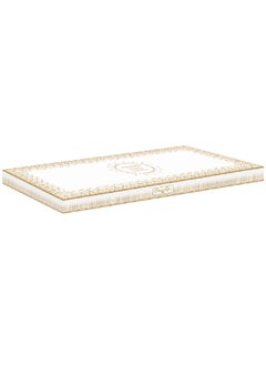 Easy Life Elegant Design Rectangular Shaped Serving Platter White and Gold 35 x 15 cm R1109/SA#FESV  - Image 2
