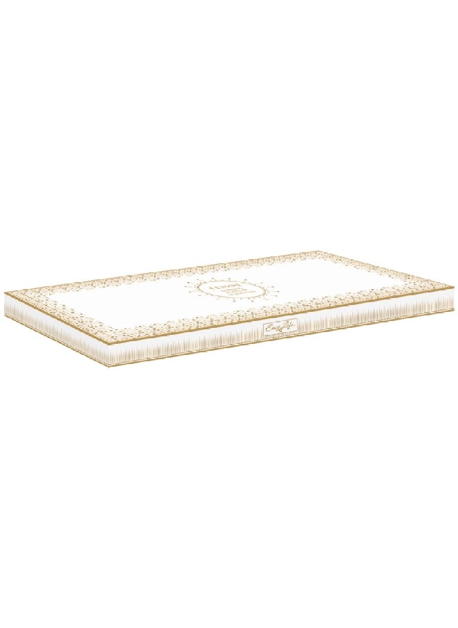 Easy Life Elegant Design Rectangular Shaped Serving Platter White and Gold 35 x 15 cm R1109/SA#FESV  - Image 2