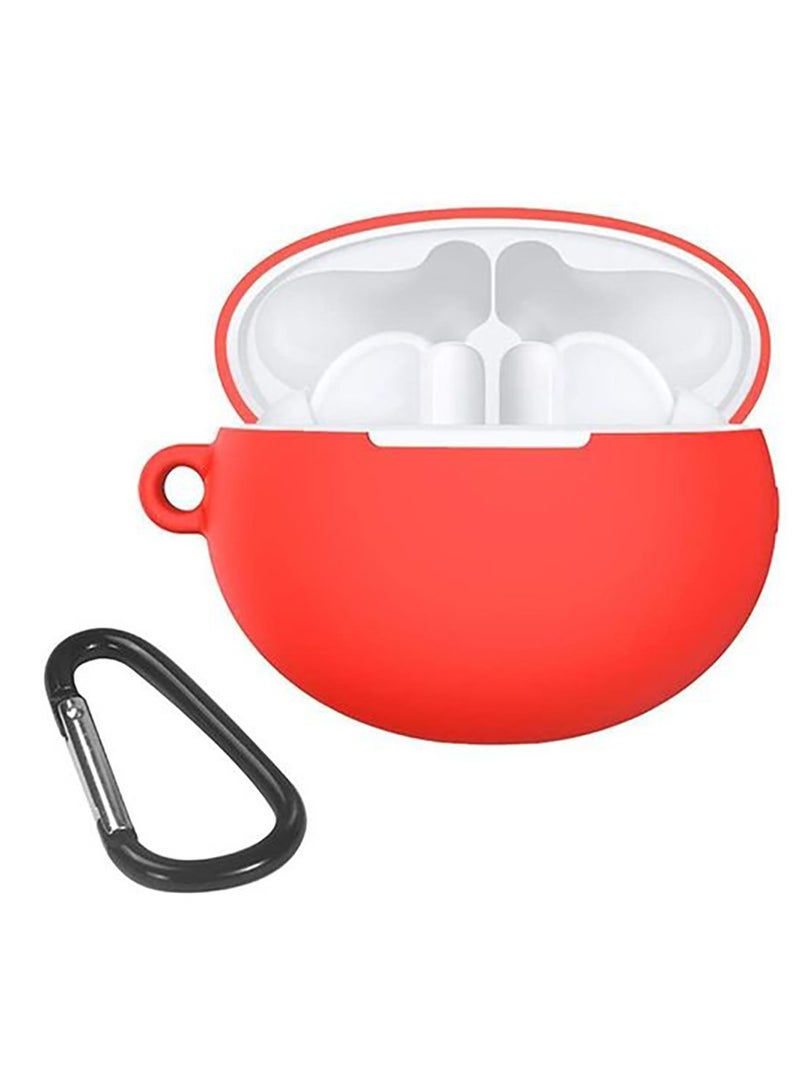 Huawei Freebuds 4i Silicone Protective Case – Red - Image 1