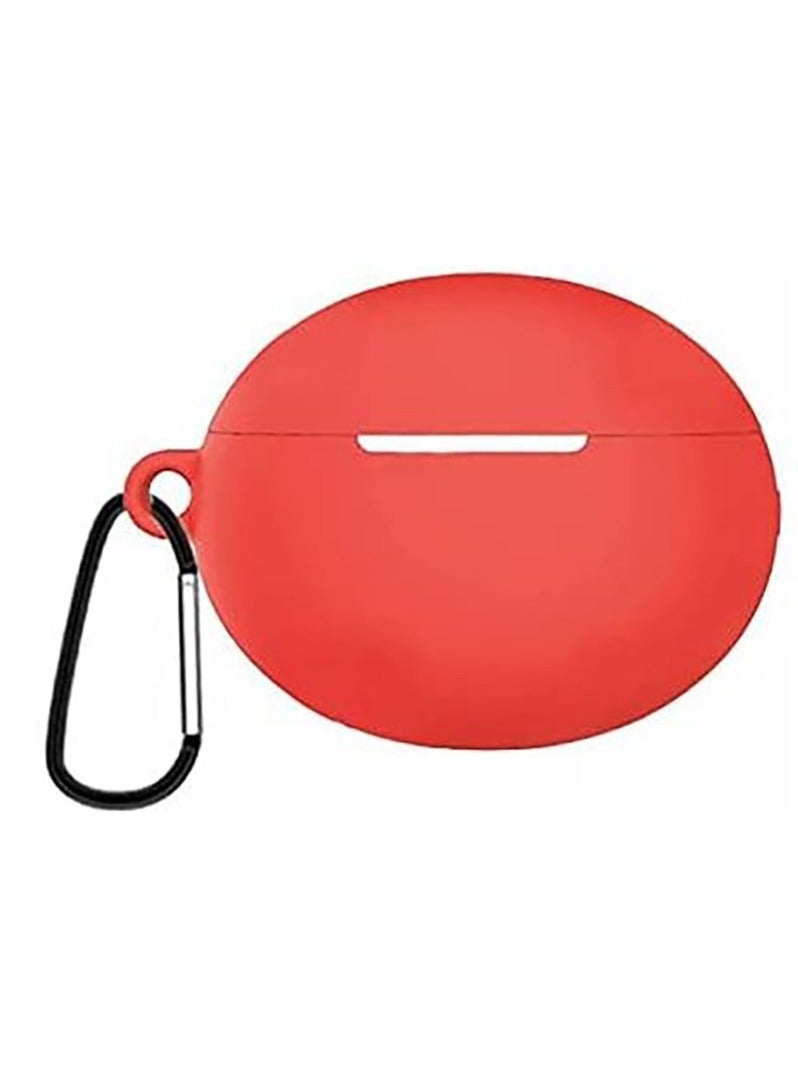 Huawei Freebuds 4i Silicone Protective Case – Red - Image 2