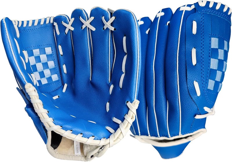 Aoutacc Baseball Gloves Softball Glove,12.5 Player Preferred Wear-Resistant PU Material Thicken Softball Fielding Glove,Left Hand Gloves Right Hand Throw for Youth Adult - Image 1