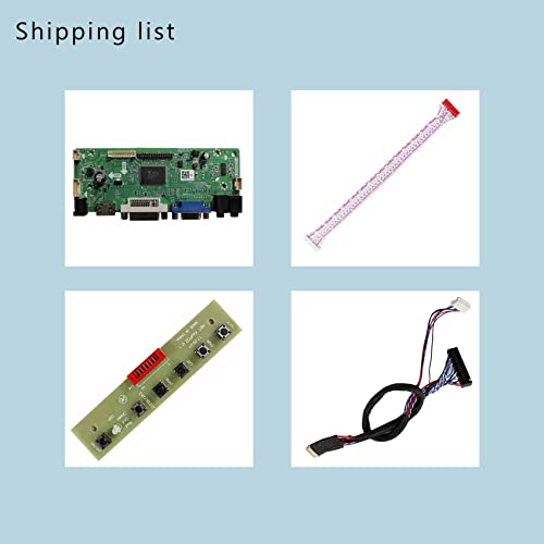LCDBOARD لوحة تحكم LVDs 40 دبوس لشاشة LCD 17.3" 14" 1600x900 LP173WD1 N173FGE-L23 B173RW01 LTN173KT01 LTN173KT02 B140RTN02 N140O6 B140RW02 N140FGE-L31 - Image 3