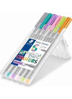 STAEDTLER Fineliner Pastel Colors 6 Pcs 334 Sb6Cs10 