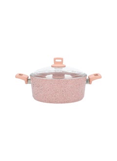 ALBERTO 7 Pieces Granite Cookware Set Pinkstone  - Image 4