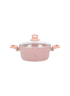 ALBERTO 7 Pieces Granite Cookware Set Pinkstone  - Image 5