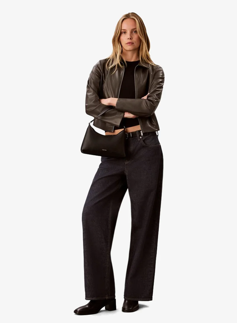 Calvin Klein Foil Logo Small Shoulder Bag