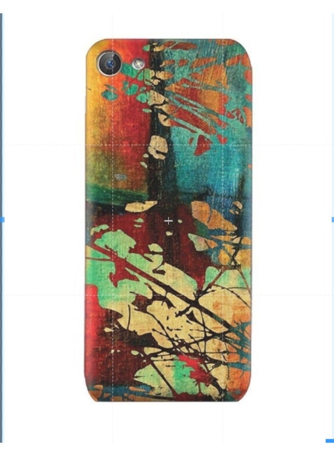 AMC DESIGN TPU Silicone Case with Vintage Art Grunge Pattern For Vivo X7 Multicolour