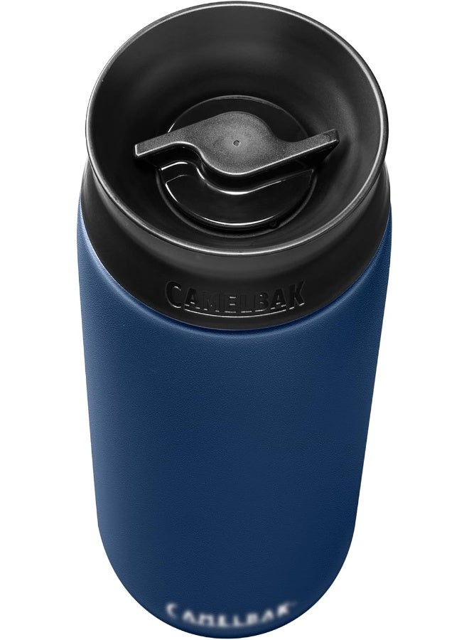 CAMELBAK زجاجة كاملباك هوت كاب المعزولة بالفراغ 20 أونصة، أزرق غامق - Image 5