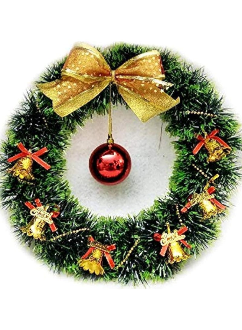 اكليلا من زينة عيد الميلاد