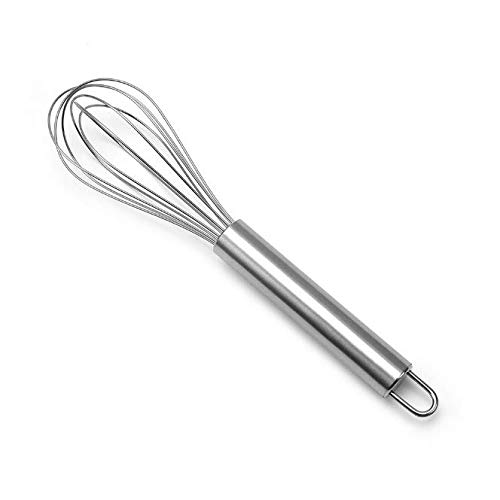 Aeyistry 8 Inch Stainless Steel Egg Whisk Multifunction Hand Egg Beaters Egg Stirring Mixing Whisk - Image 2