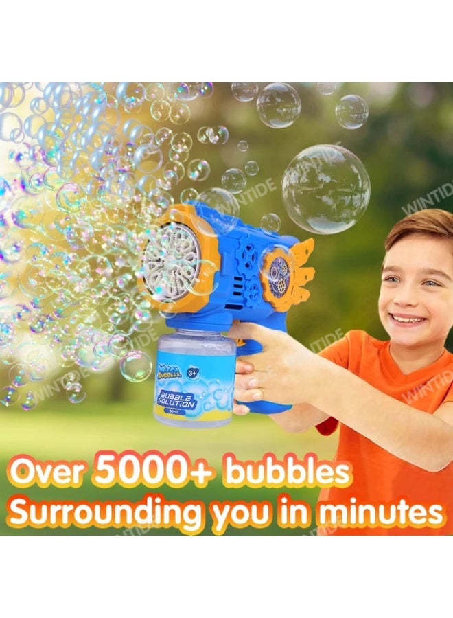 مسدس فقاعات للأطفال بتصميم تروس وألوان زاهية – Bubble Gun 80ml بحجم مناسب للأطفال - Image 2