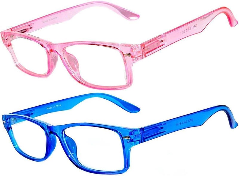 OWL Retro Fashion Style Narrow Rectangular Frame Clear Lens Eyeglasses - Image 1