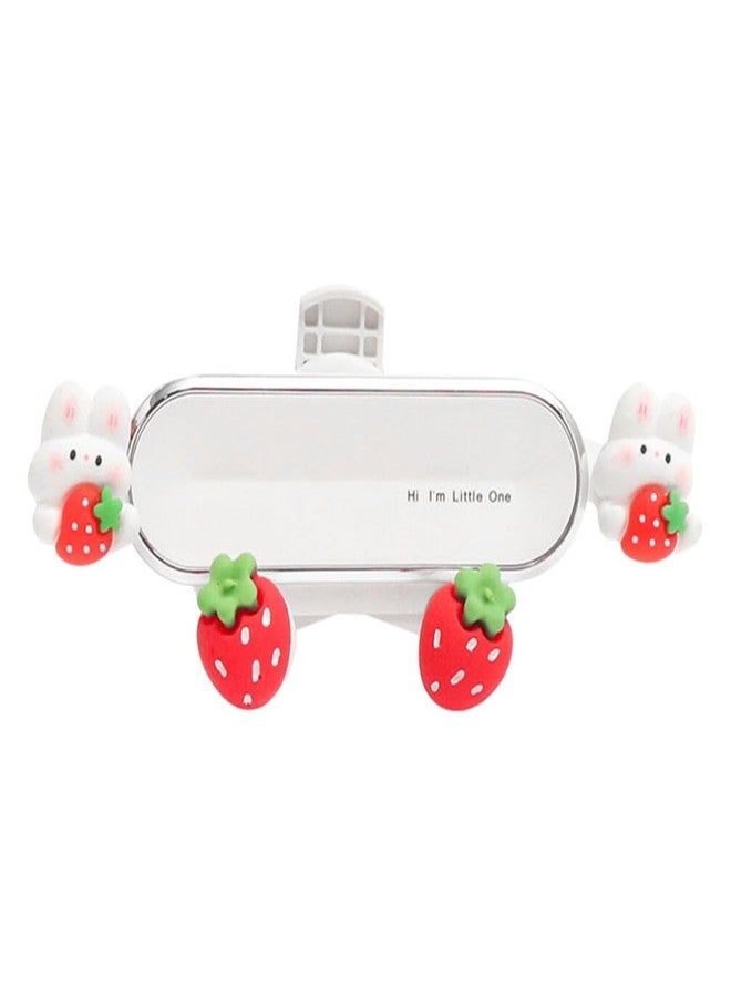 DIYEAH Cute Phone Mount for Car, Cute Zodiac Rabbit Car Phone Holder, Bunny Mount Air Vent Mobile Support for All Cell - Image 1