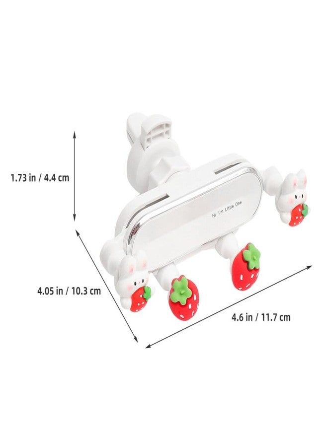 DIYEAH Cute Phone Mount for Car, Cute Zodiac Rabbit Car Phone Holder, Bunny Mount Air Vent Mobile Support for All Cell - Image 4