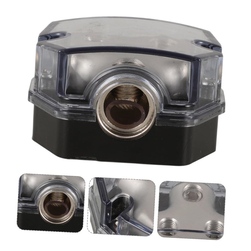 1 2 Inch Fuse Holder Car Audio Distribution Block Alloy Construction Ground Box Junction Box - Image 5