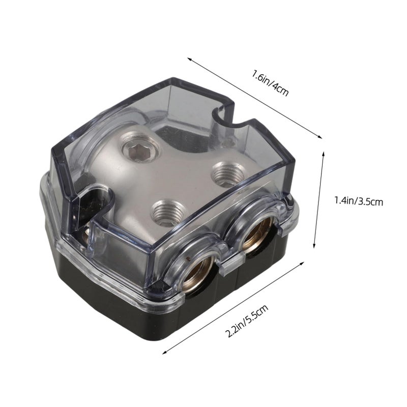 1 2 Inch Fuse Holder Car Audio Distribution Block Alloy Construction Ground Box Junction Box - Image 3