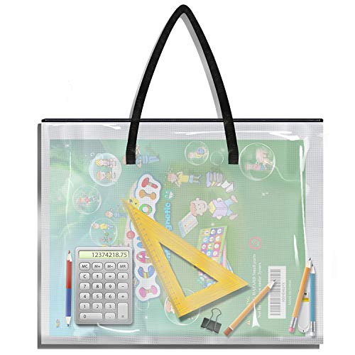 SpriteGru Bulletin Board Art Storage Chart Bag Portfolio Case for Poster & Art (26" x 20") - Image 4