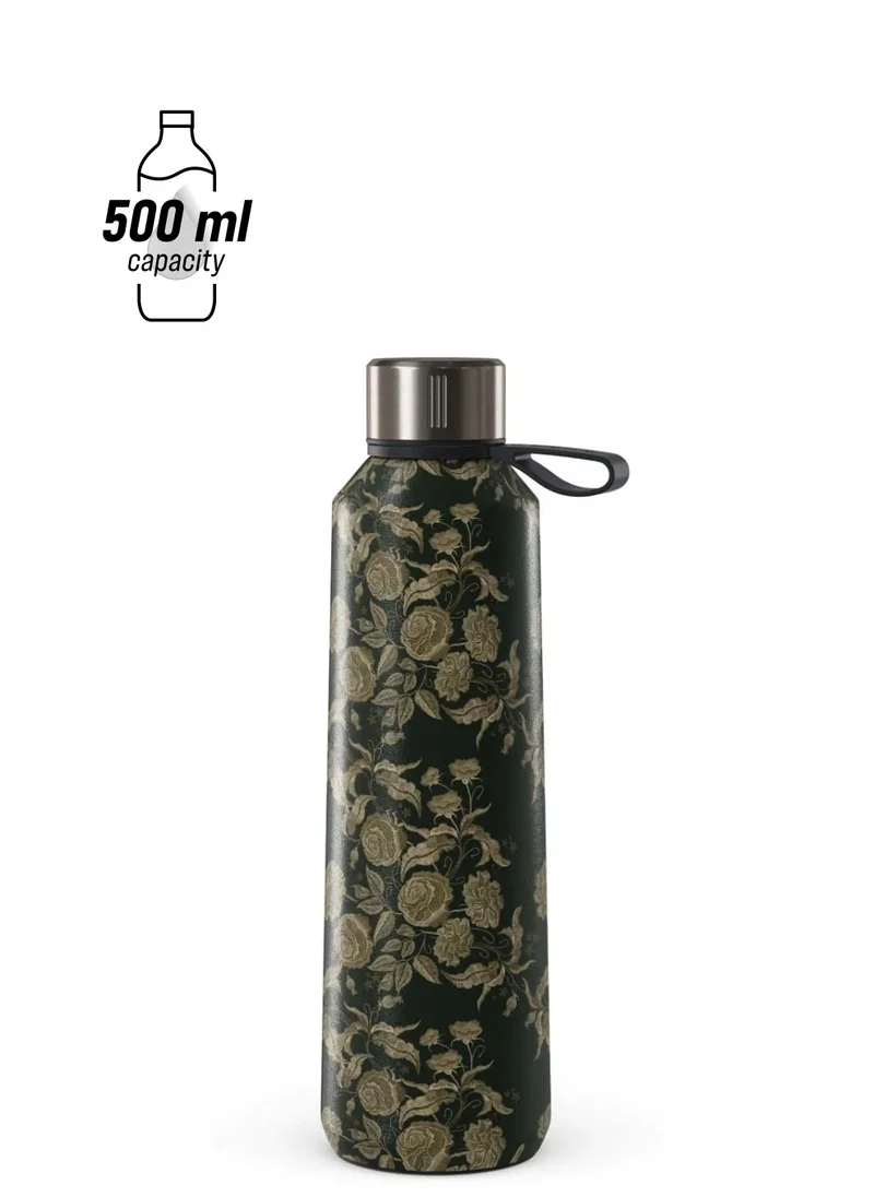 BURGA Insulated Water Bottle (17oz) Stylish Stainless Steel Water Bottles Durable Metal Water Bottle Stays Hot or Cold Anti-Slip, Leak-Proof Reusable Water Bottle-Destiny - Water Bottle