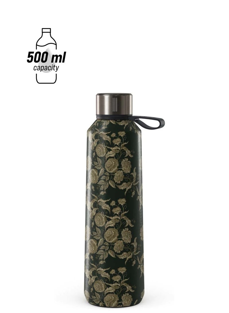 BURGA Insulated Water Bottle (17oz) Stylish Stainless Steel Water Bottles Durable Metal Water Bottle Stays Hot or Cold Anti-Slip, Leak-Proof Reusable Water Bottle-Destiny - Water Bottle - Image 1