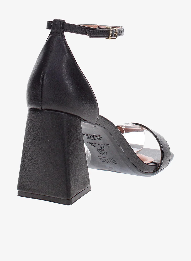 Vizzano Black High Heel Sandals for Women – Elegant & Stylish Footwear for Special Occasions for Women | Best Price UAE
