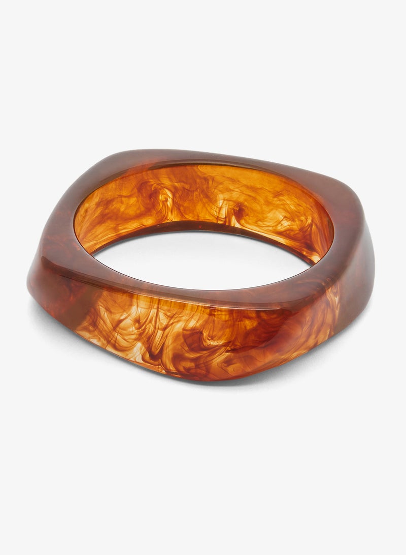 جينجر ثلاث قطع أساور راتنج سميكة - Image 4