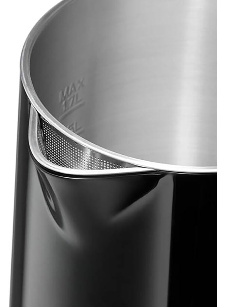 TANK Safe Touch Smart Kettle, 1.7L Capacity, 1850 Watts, Black, Y6261SE - Image 5