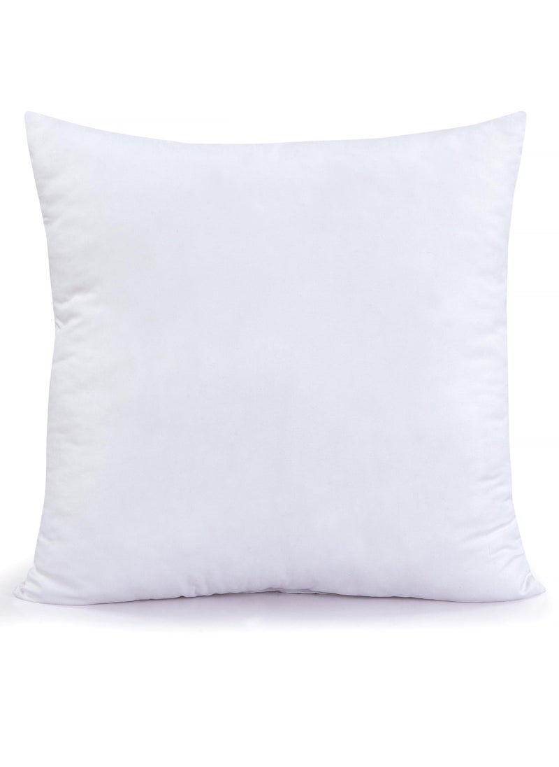 ROYALE LINENS ROYALE LINENS 22 x 22 Pillow Insert  Down Alternative Throw Pillows Insert  Square Pillow Pack of 1 White  Bed  Couch Pillows  Inner Cushion for Bed Cushion for Living Room  Shams Stuffer 