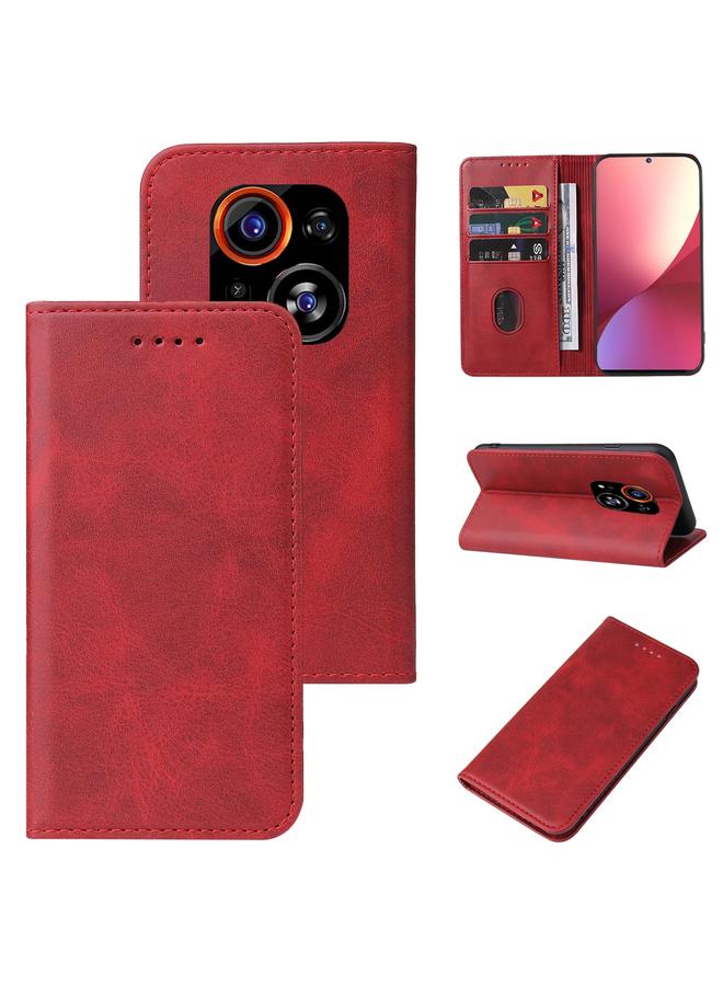 إيروريكس جراب هاتف Tecno Phantom X2 Pro بغطاء مغناطيسي من الجلد - Image 1