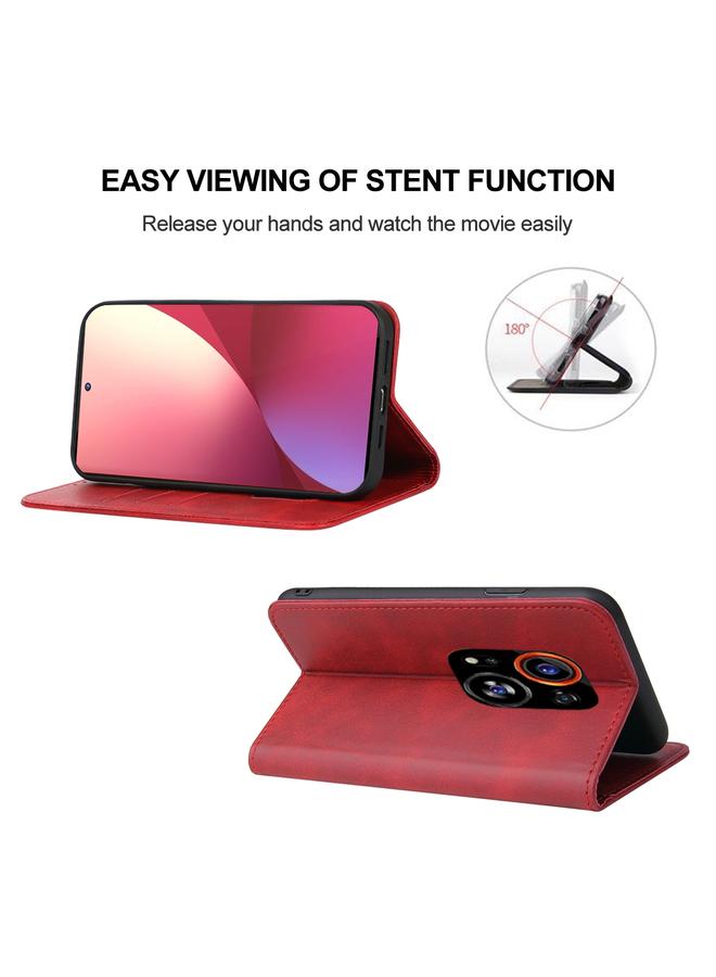 إيروريكس جراب هاتف Tecno Phantom X2 Pro بغطاء مغناطيسي من الجلد - Image 4