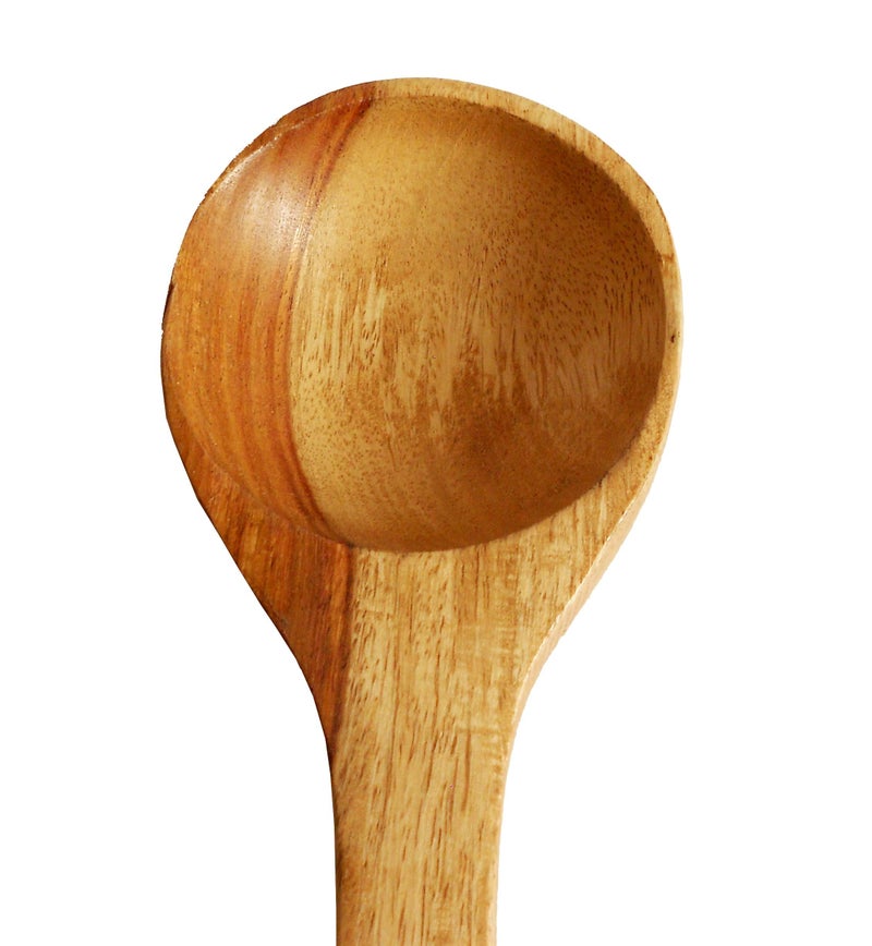 SATMPD Rose Wood Ghee, Soup, Daal Spoon for Kitchen/Wooden Spatula (Pack of 1) - Image 2