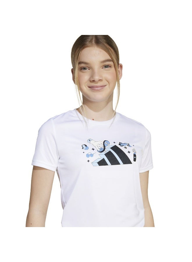 Adidas Climacool Animal Graphic T-Shirt Junior - Image 1