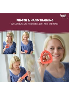 SISSEL Theraputty Red Improves Flexibility Suitable For Therapy And Rehabilitation 85Grams Medium  - Image 3