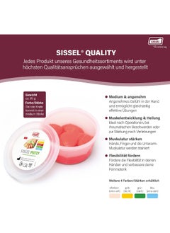 SISSEL Theraputty Red Improves Flexibility Suitable For Therapy And Rehabilitation 85Grams Medium  - Image 2