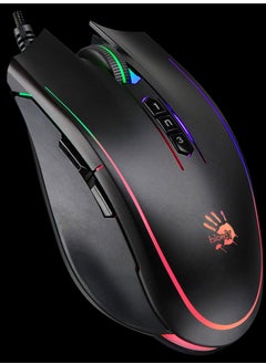 Bloody Gaming Mouse 0.2 MS Light Strike P81s, 6 Sniper Mode With Adjustable 8000 CPI, BC3332-S Gaming Engine With 5K RGB Animation, Black  - Image 3