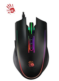 Bloody Gaming Mouse 0.2 MS Light Strike P81s, 6 Sniper Mode With Adjustable 8000 CPI, BC3332-S Gaming Engine With 5K RGB Animation, Black  - Image 5