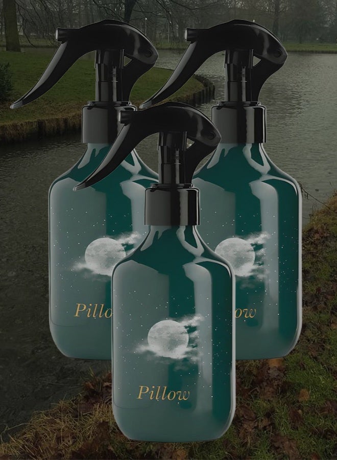 Alsalman Oud 3 Pieces Pillow Green Pillow Mist – A Calm Scent with Long-Lasting Freshness - Image 1